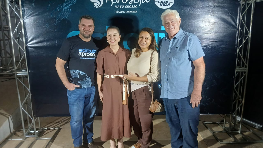 Itanhangá-MT: Aprosoja MT, realiza palestra sobre geopolítica em Itanhangá e reúne lideranças do agronegócio e autoridades municipais
