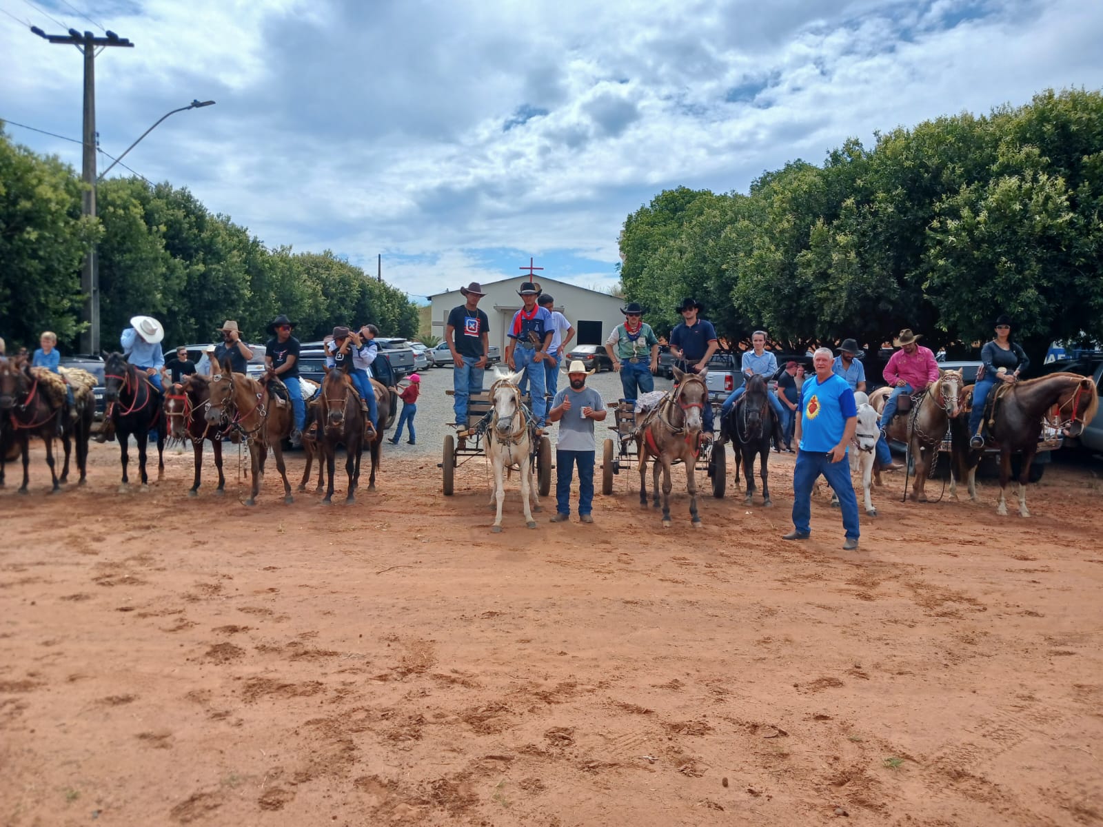 Itanhangá-MT: Comunidade de Monte Alto celebra festa do padroeiro com cavalgada, missa e programação cultural em Itanhangá