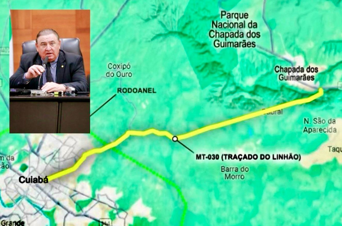 Luta de Nininho, governador anuncia pavimentação de novo trecho da MT-030 rumo a Chapada dos Guimarães