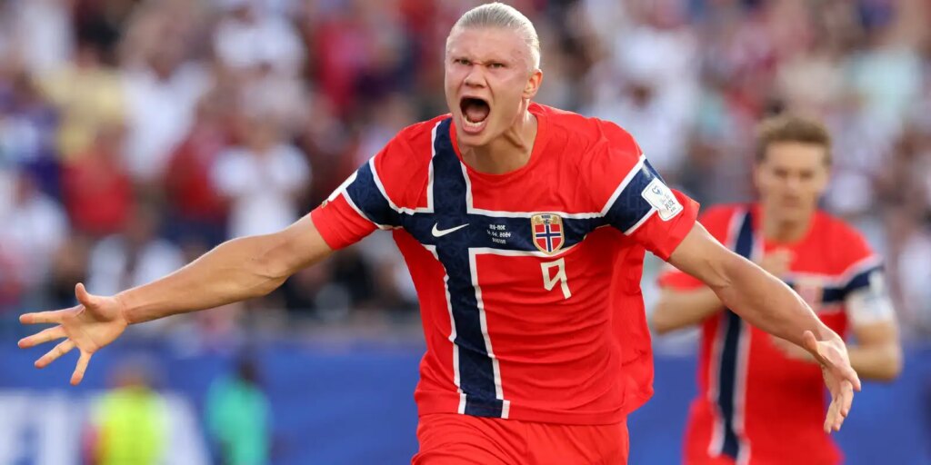 Noruega goleia Iraque na estreia na Copa; Haaland marcou dois gols