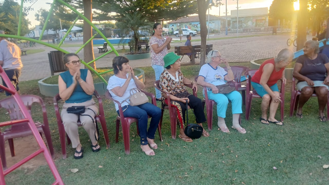 Itanhangá-MT: Prefeitura promove roda de conversa e atividades em campanha de conscientização contra a violência aos idosos