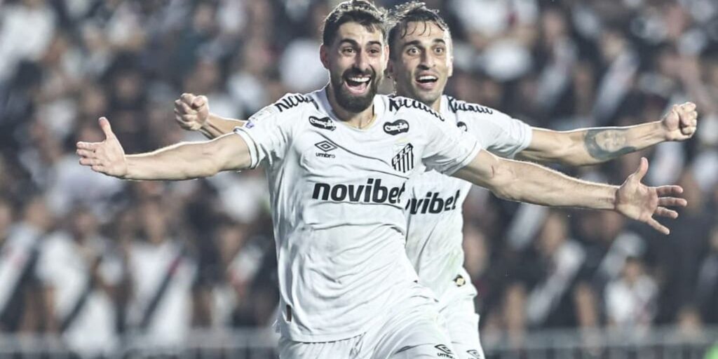 Santos desencanta no 2º tempo e atropela o Vasco pelo Brasileirão