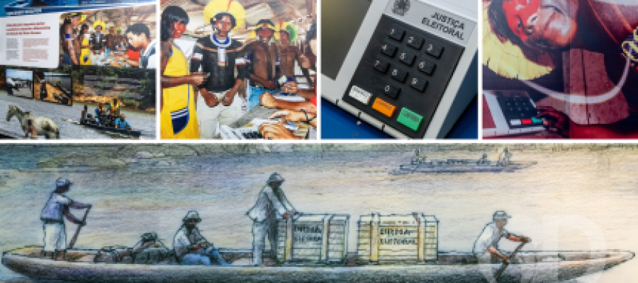 A trajetória da urna eletrônica para levar a democracia ao interior de Mato grosso