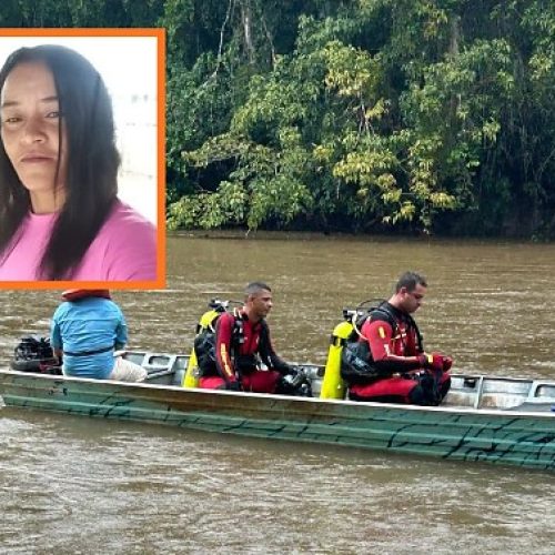 TRAVESSIA FATAL: Bombeiros encontram corpo de mulher que desapareceu no Rio Guariba