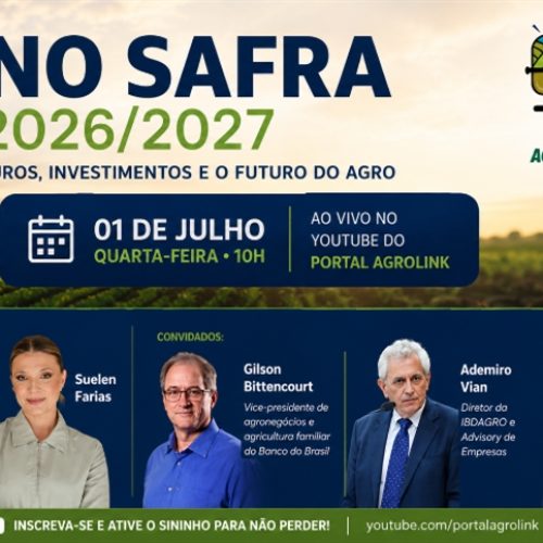 A Voz do Mercado debate Plano Safra nesta quarta-feira, 1º de julho