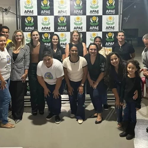 CIDADANIA: Pais e Mães de Itanhangá participam de palestra na APAE de Tapurah durante a Semana Nacional da Pessoa com Deficiência Intelectual e Múltipla.