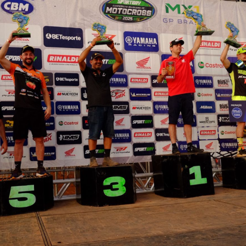 3ª etapa do Campeonato Brasileiro de Motocross tem primeiros vencedores