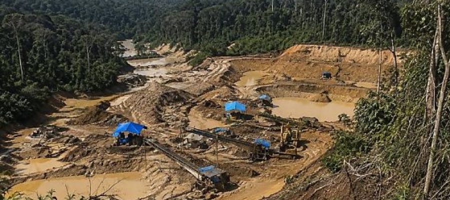 Lavra de ouro perto da TI Sararé amplia risco ambiental e de segurança
