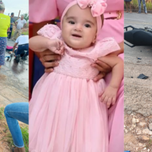 CUIABÁ-MT: Criança de 3 anos morre em batida entre moto e caminhão