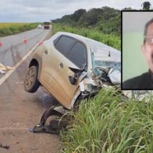 TENTOU CRUZAR A VIA: Motociclista de 66 anos morre em acidente no nortão de MT