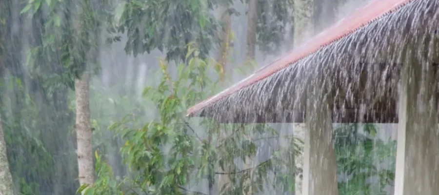 Baixa pressão provoca chuva no feriado de Finados