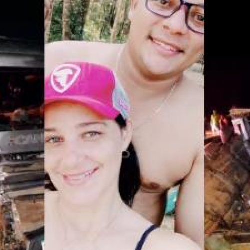 Casal de empresários morre durante acidente em MT; mulher estava grávida