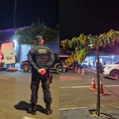 Dupla de moto executa homem de 35 anos no Centro de Rondonópolis