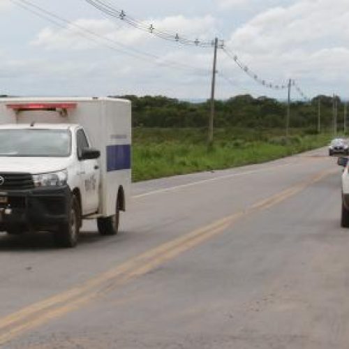 NA MT 299: Trabalhador leva choque e morre após caminhão enroscar em fio de alta tensão