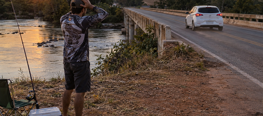 Ipiranga do Norte: Pescador tem carro furtado enquanto pescava na ponte do Rio Branco: “pensei que era uma brincadeira”