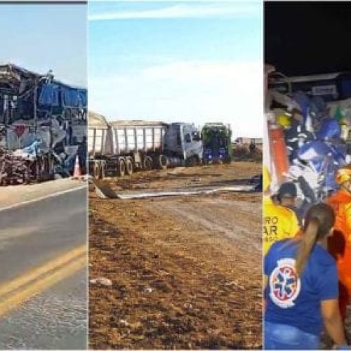 AGER-MT lamenta acidente na BR-163 envolvendo ônibus e carreta que deixou 11 mortos