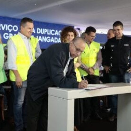 ALMT participa de assinatura de ordem de serviço para duplicação da BR-163