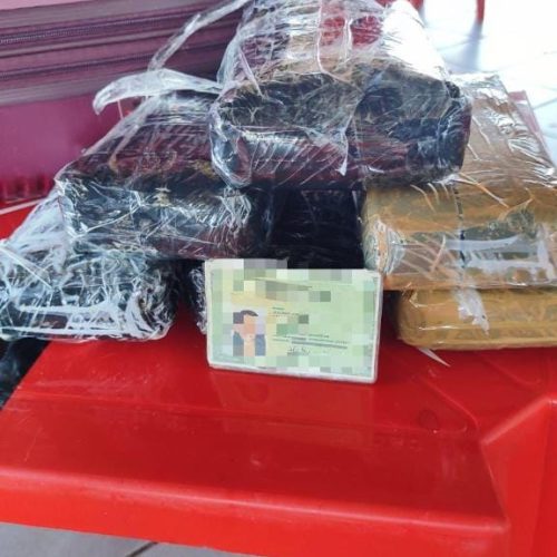 Ação da PM, PRF e PF apreende tabletes de maconha avaliados em R$ 166 mil
