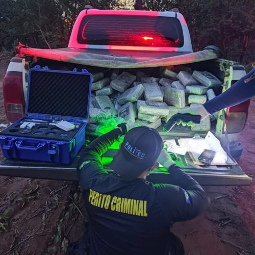 Ação integrada apreende 210 kg de drogas e dá prejuízo de R$ 843 mil às facções criminosas
