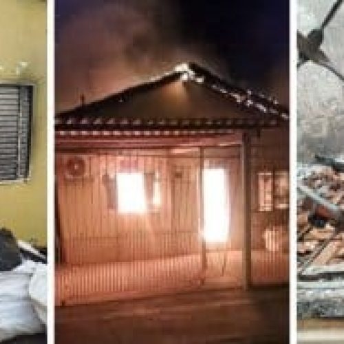 Advogada tem casa incendiada pelo ex; suspeito tentou matá-la com machado; veja vídeo