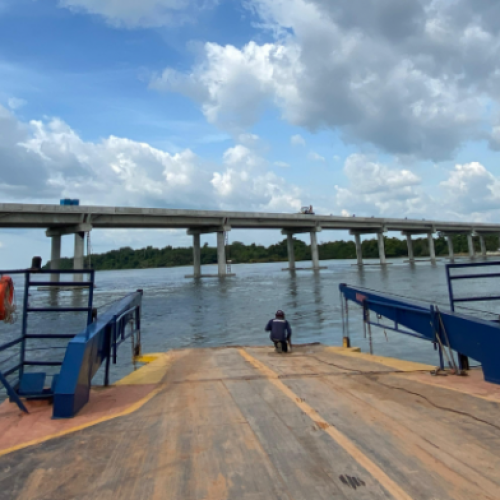 Ager encerra contrato com empresa de travessia por balsa após conclusão de pontes