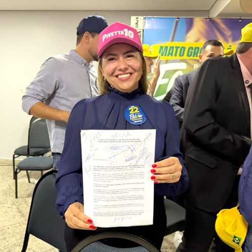 RONDONOPOLIS-MT: “Precisamos do Brasil livre”: Alessandra Ferreira declara apoio a Flávio e promete campanha forte