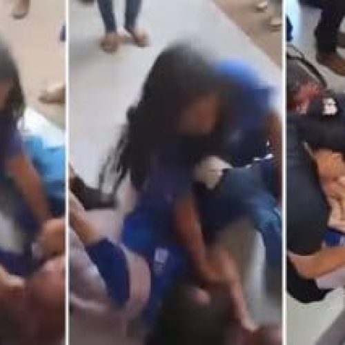 Alunas se agridem em escola após ataques no Instagram e confusão para na polícia
