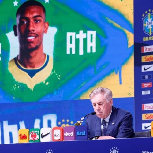 Ancelotti anuncia 26 convocados para amistosos da seleção brasileira