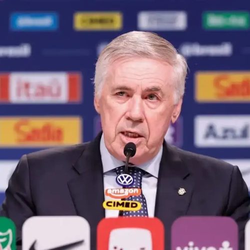 Ancelotti convoca seleção para amistosos contra Japão e Singapura