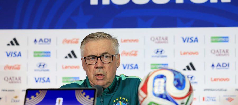Ancelotti omite escalação do Brasil na véspera do duelo contra o Japão