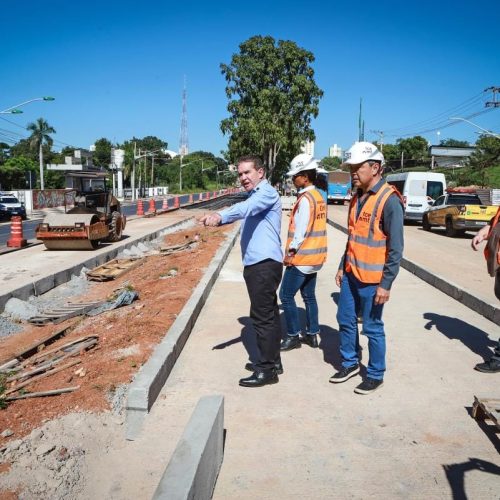 Após atraso e rompimento de contrato, TCE pressiona e obras do BRT avançam 30% em dois meses