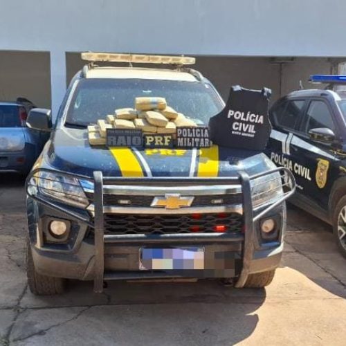 Após perseguição por 10 km, polícia prende traficantes com carga de supermaconha em MT