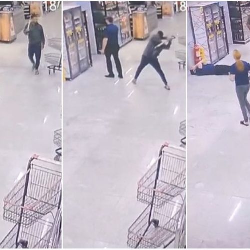 Após três meses, TJ manda soltar homem que agrediu gerente de supermercado com pá