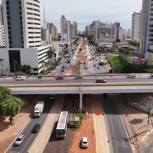 Após uma semana, trânsito no viaduto da Avenida do CPA em Cuiabá é liberado