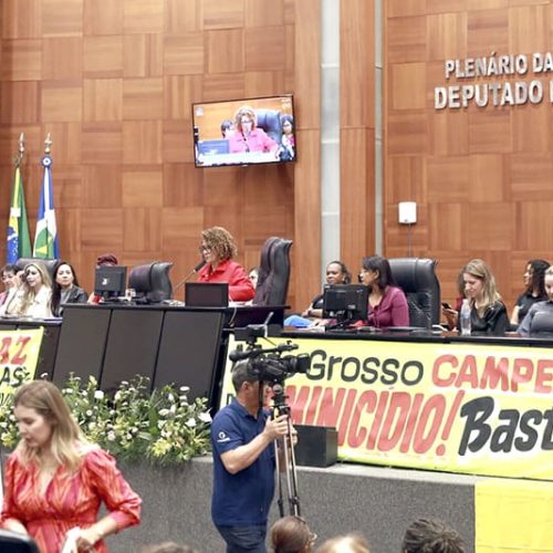 Ação da ALMT: Audiência pública debate o feminicídio nesta segunda-feira em Rondonópolis