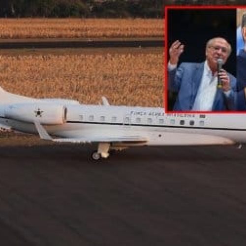 Avião com vice-presidente e ministro de MT sobre pane na Colômbia e adia retorno