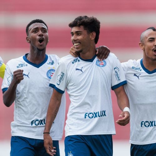 Bahia goleia Inter de Limeira na estreia da Copa SP de futebol júnior