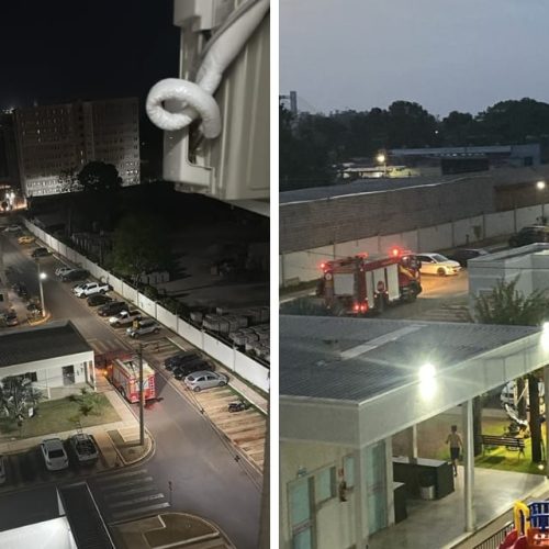 Bebê de 2 anos cai do terceiro andar de prédio e escapa com vida em Cuiabá