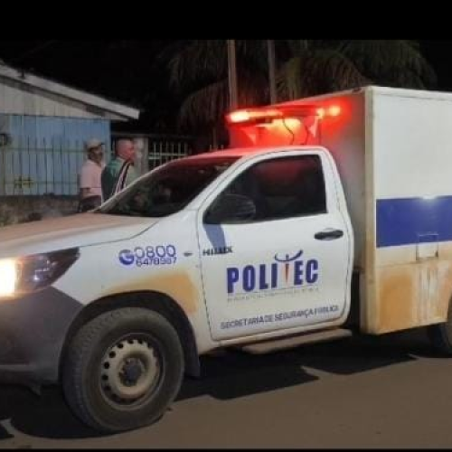 Bebedeira e discussão termina com homem morto a tiros e esposa presa suspeita do crime