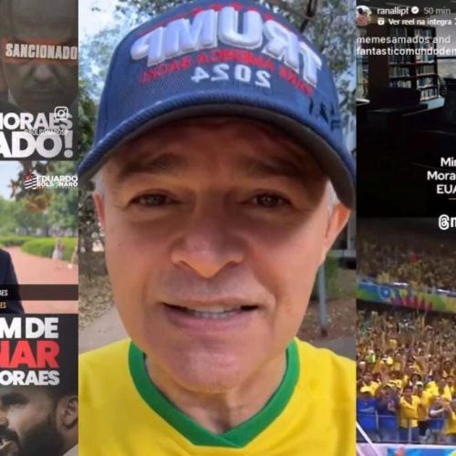 Bolsonaristas de MT celebram ‘derrota’ de Moraes e exaltam Eduardo como herói nacional