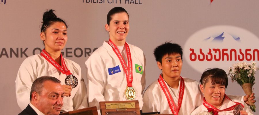 Brasil conquista três ouros no Mundial Paralímpico de Judô