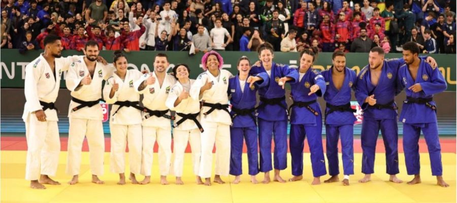 Brasil derrota Alemanha e leva título do Desafio Internacional de Judô