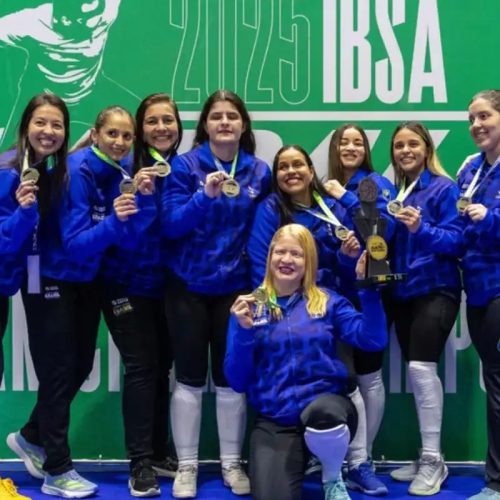 Brasil é campeão das Américas no goalball masculino e no feminino