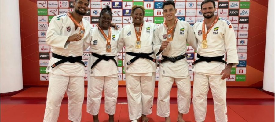 Brasil é campeão geral do Grand Prix de judô no Peru com 11 medalhas