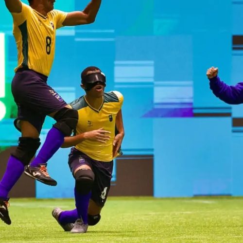Brasil é hepatcampeão da Copa América de futebol de cegos em SP