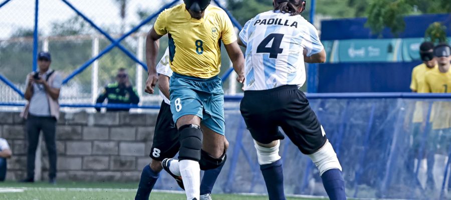 Brasil encerra Jogos Parasul-Americanos com ouro no futebol de cegos