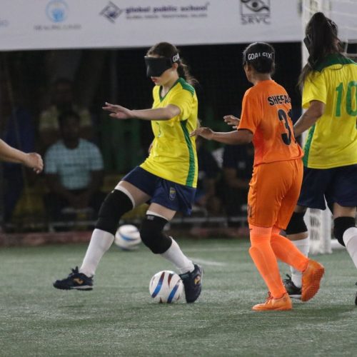 Brasil estreia com vitória na Copa do Mundo de futebol de cegas