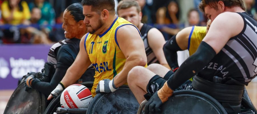 Brasil fecha Mundial de Rúgbi em cadeira de rodas na 11ª posição