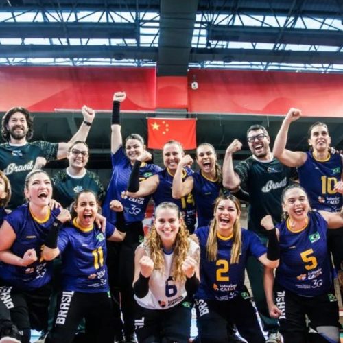 Brasil vence anfitriã China e vai à final do Mundial de vôlei sentado