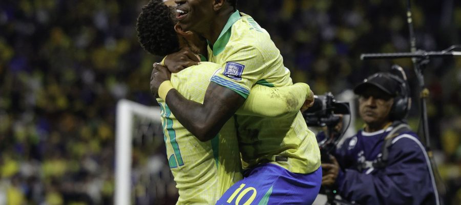 Brasil vence primeira com Ancelotti e se classifica para Copa do Mundo